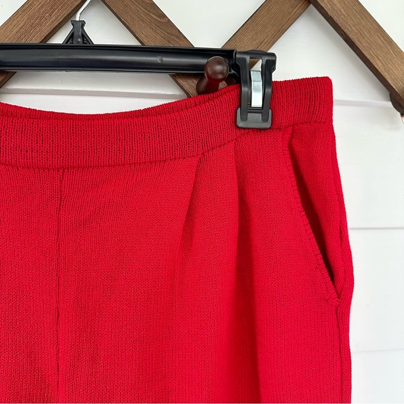 ST JOHN Collection Santana Knit Straight Leg Pants - Picture 4 of 7